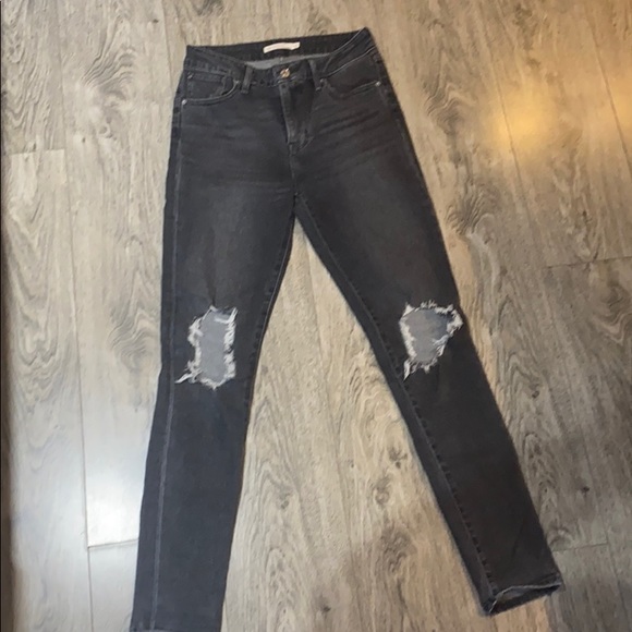 Levis high rise skinny jeans - Picture 2 of 6